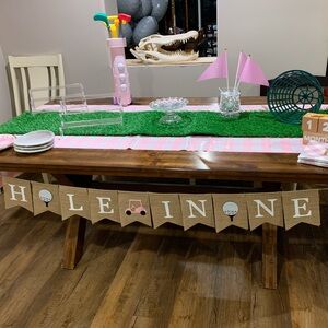 Hole in one golf banner